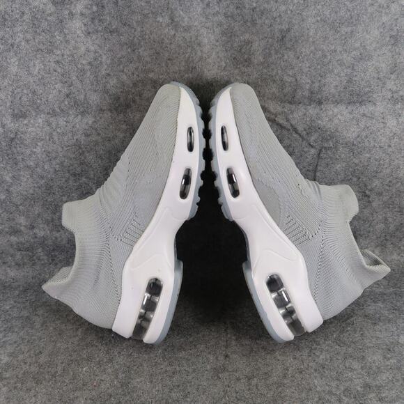 Casual Sneakers Womens 37 Slip On Trainers Knit Stretch Comfort Walking Active - Picture 8 of 11